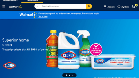 Walmart Clorox Showcase